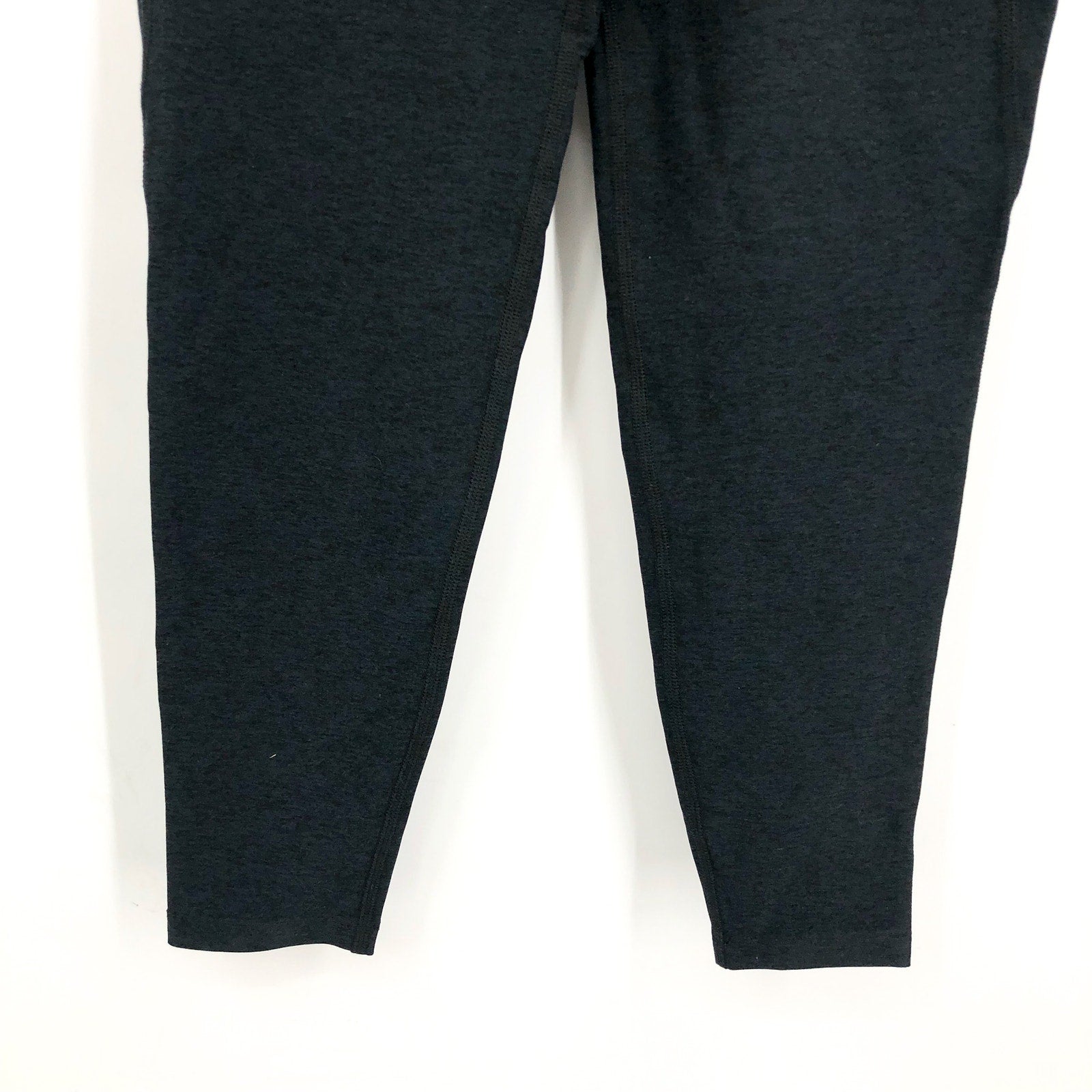 BEYOND YOGA Spacedye Love the Bump Midi Legging Small Grey Darkest Night NWOT