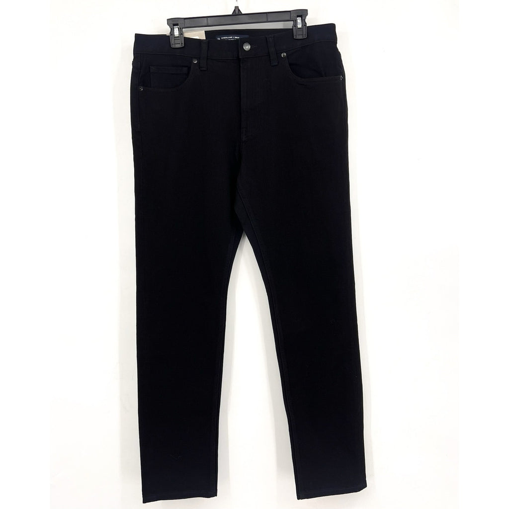 EVERLANE Uniform Men's Slim Jeans 34x32 Black 4-Way Stretch Organic NWT