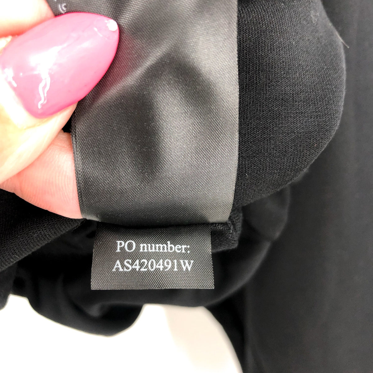 ALLSAINTS Women's Biggy Aster Sweatshirt Medium Black Tonal Logo NWT