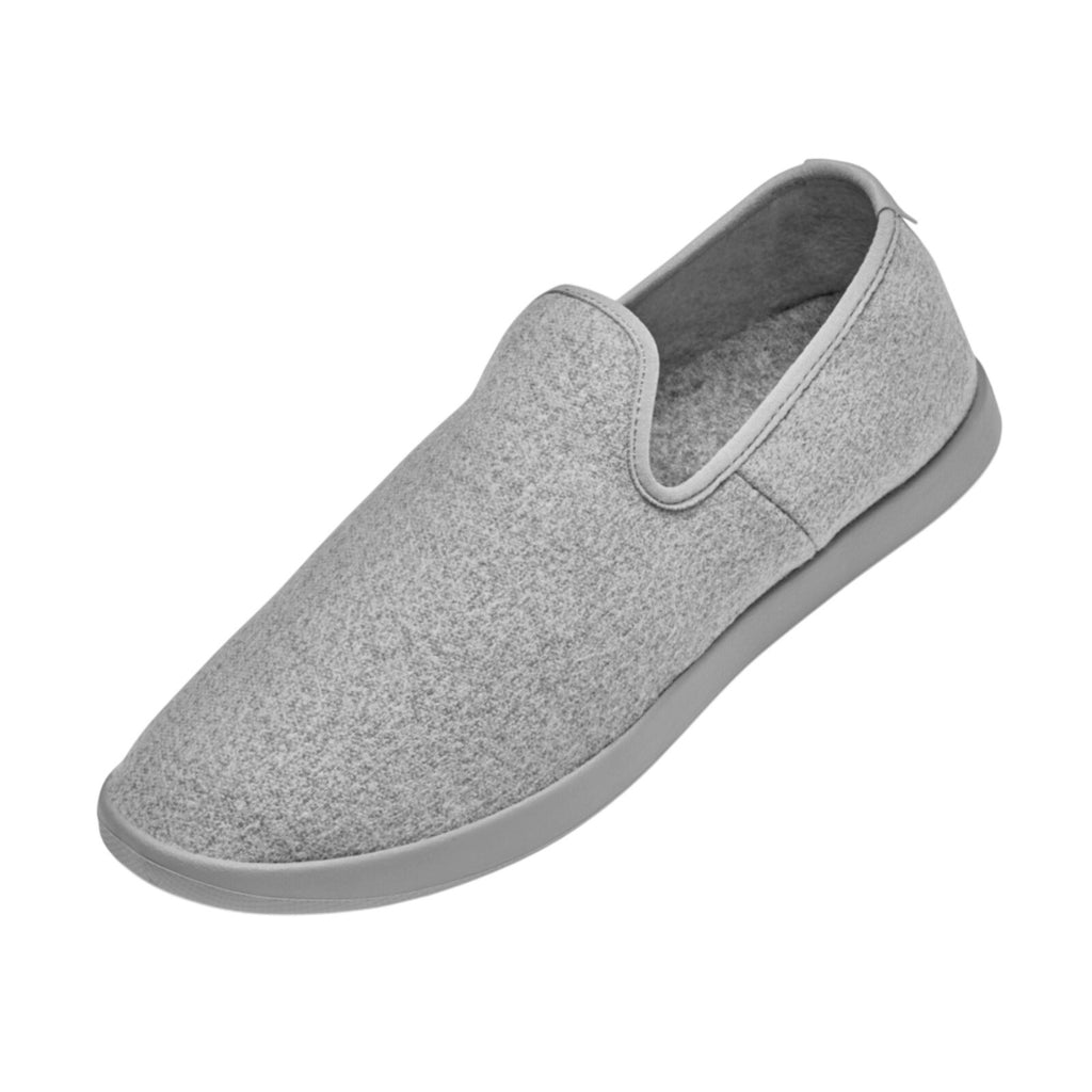 AllBirds Mens Wool Lounger Casual Sneakers Size 8 EU 40.5 Grey Slip On NIB