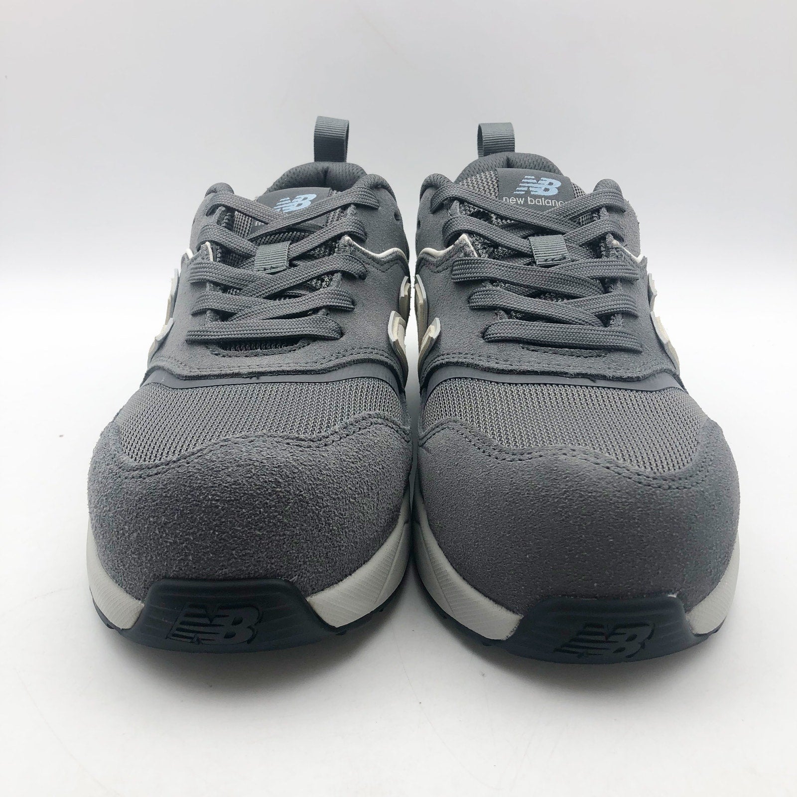 New Balance Womens Elite Lite Work Sneakers US 8 WIDE Grey Blue CT SR NIB
