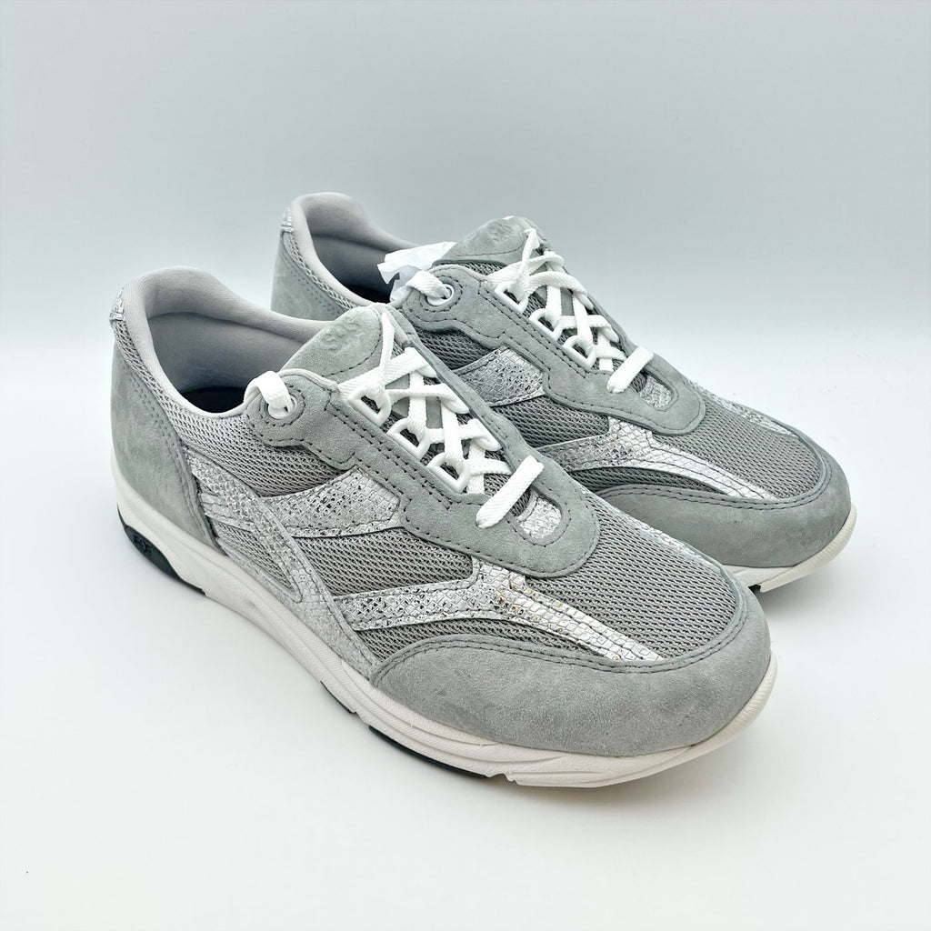 SAS Womens Tour Mesh Sneakers Size 12 M Grey White Comfort Walking NIB