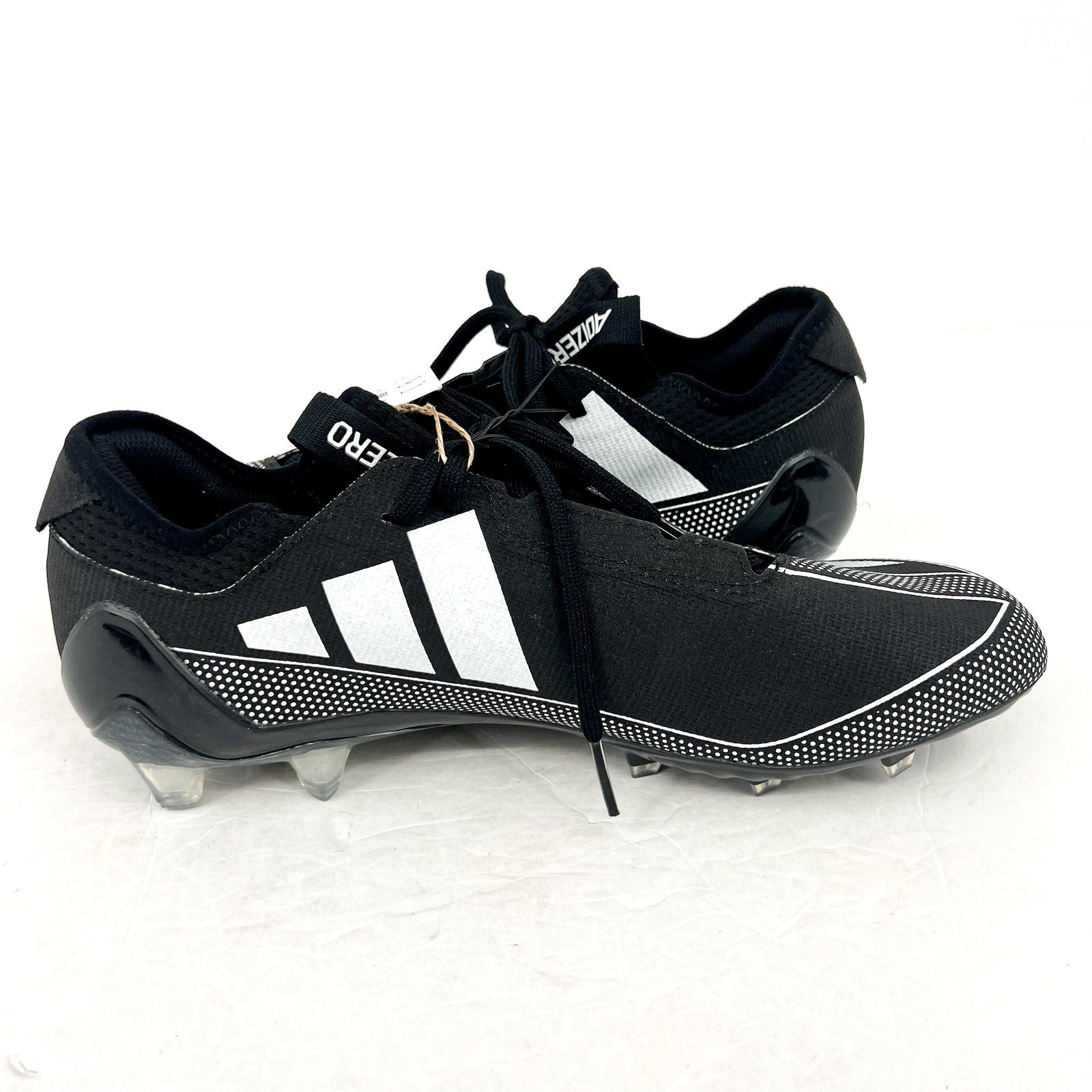 Adidas Mens Adizero Electric 1 Football Cleats Size 8.5 Black White NWOB