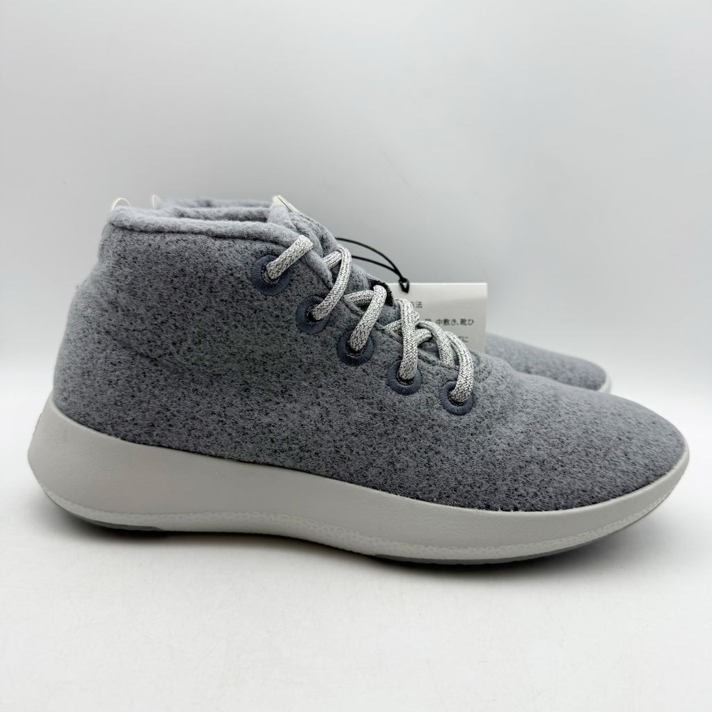 Allbirds Mens Wool Runner Mizzles Sneakers US 9 Medium Grey High Tops NWT