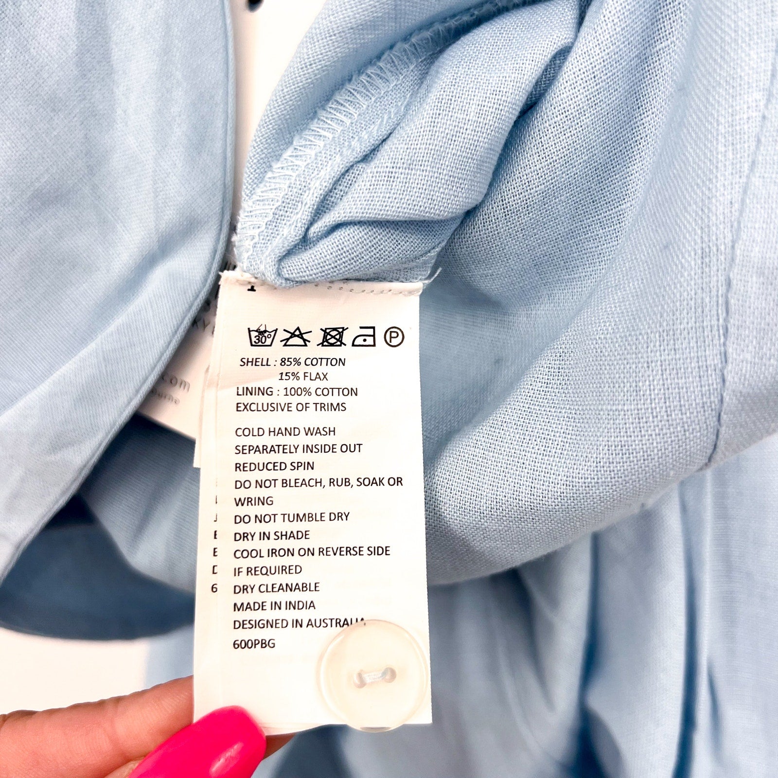 BARDOT JUNIOR Girl's Nelly Ruffle Jumpsuit Size 10 Sky Blue Square Neck NWT