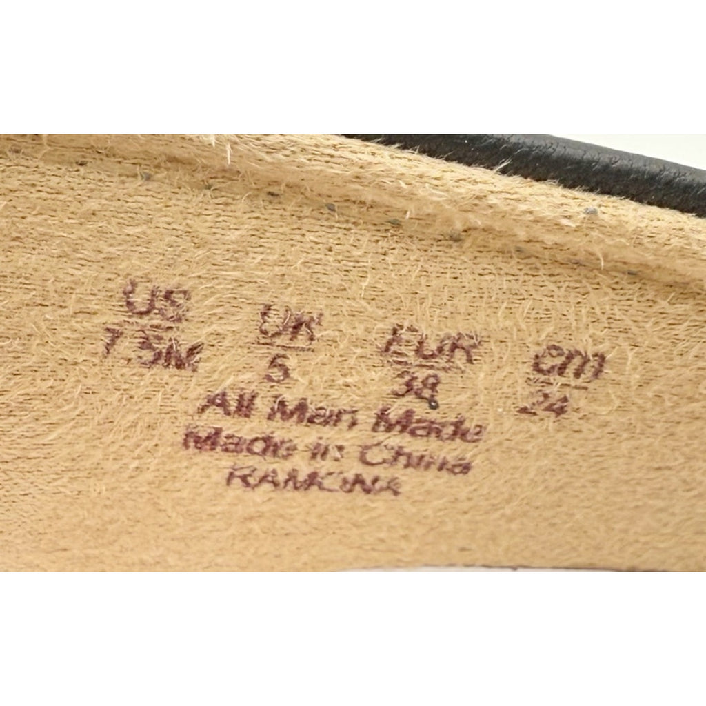 Soul Naturalizer Womens Ramona Mary Jane Flats US 7.5 M EU 38 Black NIB