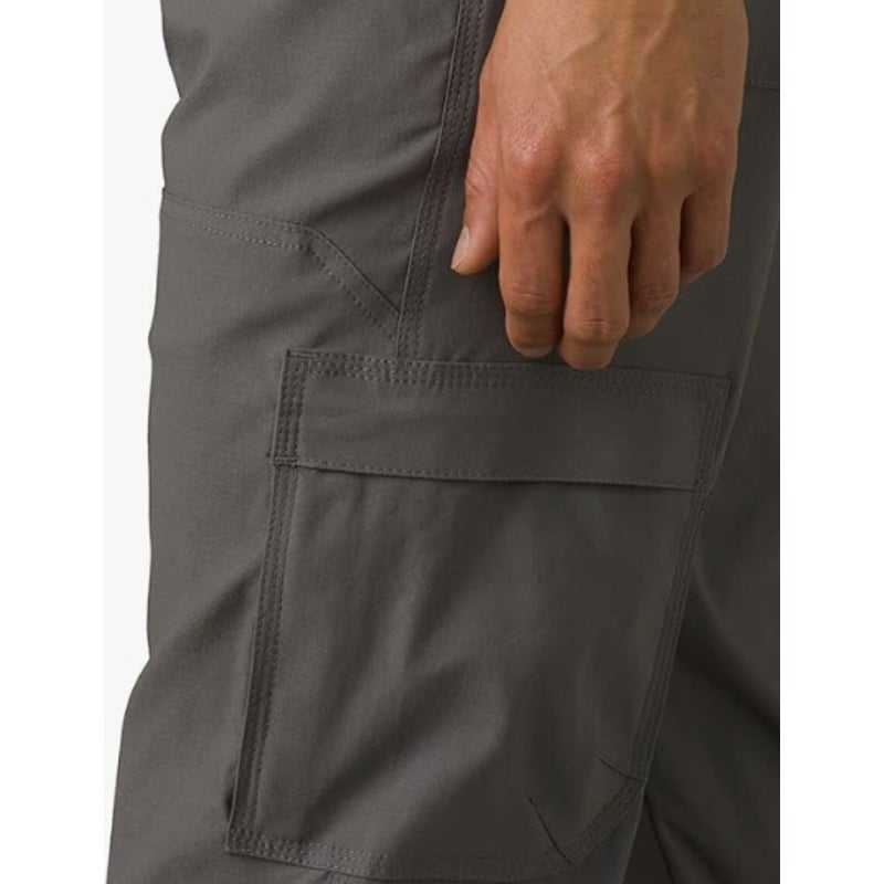 PRANA Men's Stretch Zion Pants II Size 30x34 Gray Slim Fit Water Repellent NWT