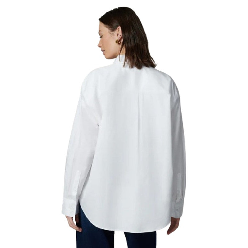 JOE'S JEANS Women's Boyfriend Button Down Shirt Medium Optic White NWT