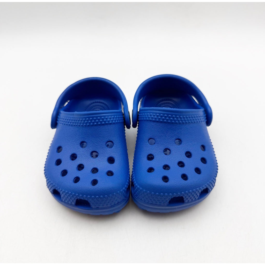 Crocs Baby Boys Classic Littles Clogs C2 C3  Blue NWOB