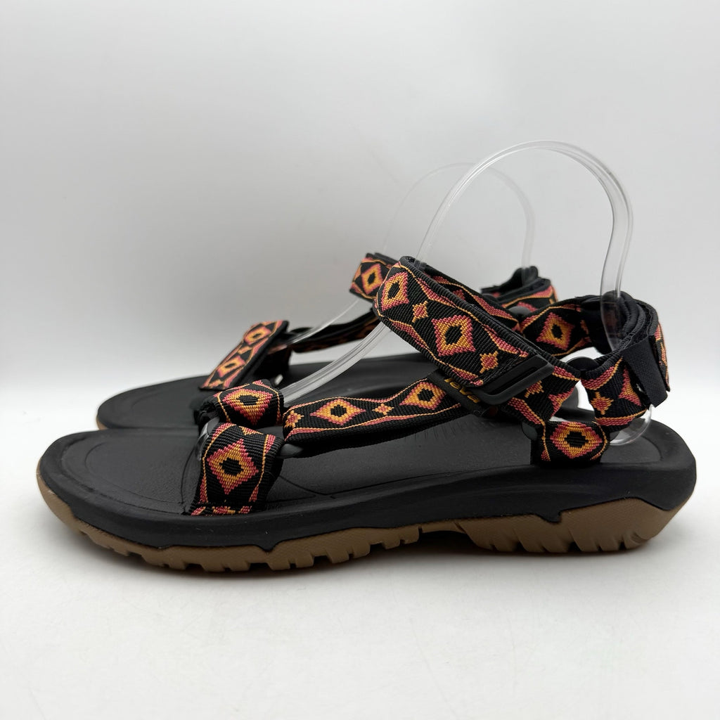Teva Mens Hurricane XLT2 Revive Sandals US 8 EU 40.5 Orange Black NIB