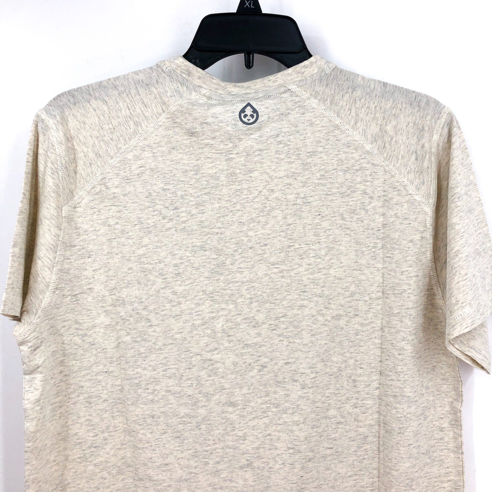 TASC Mens Performance Carrollton Fitness T-Shirt XL Beige Mineral Heather NWT