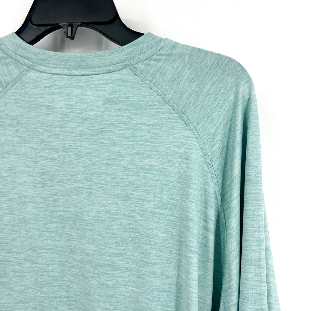 WOLVERINE Mens Sun-Stop Eco Long Sleeve Tshirt XXL Aqua Green Performance NWT