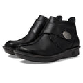 Alegria Womens Caiti Ankle Booties EU 35 US 5-5.5 Black Leather NIB