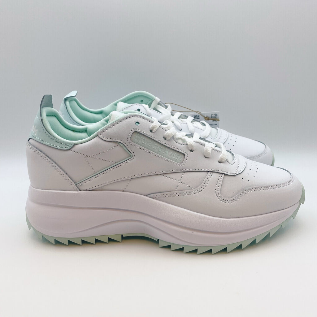 Reebok Lifestyle Women Classic SP Extra Sneaker US 8 M EU 38.5 White Leather NIB