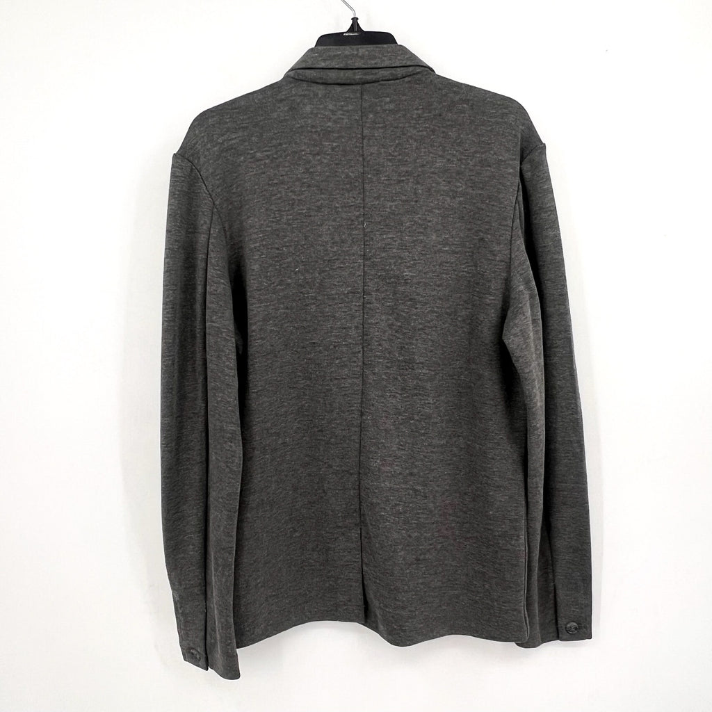 RIGHT OF WAY Men's Brody Knit Blazer Jacket Large Heather Grey NWOT