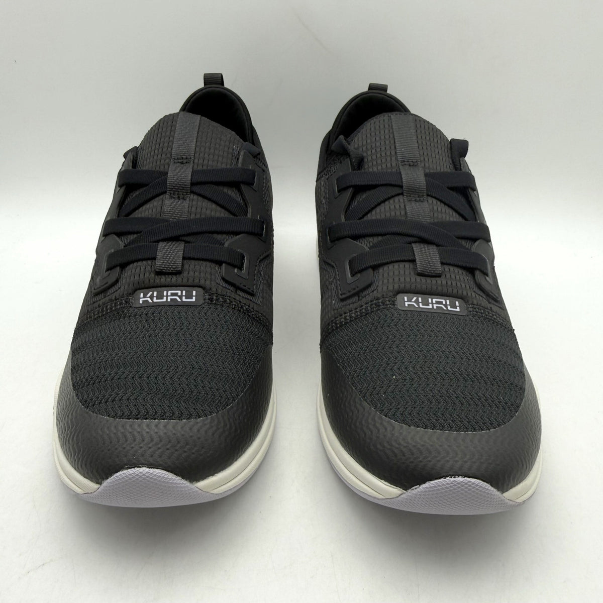 KURU Womens Stride Move Sneakers Size 10.5 M EU 42 Black White Athletic NWOB