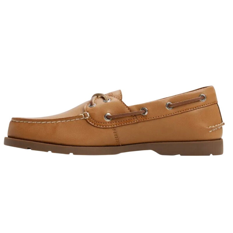 SPERRY Mens Leeward Boat Shoes Size 12 EU 45.5 Brown Leather NWOB