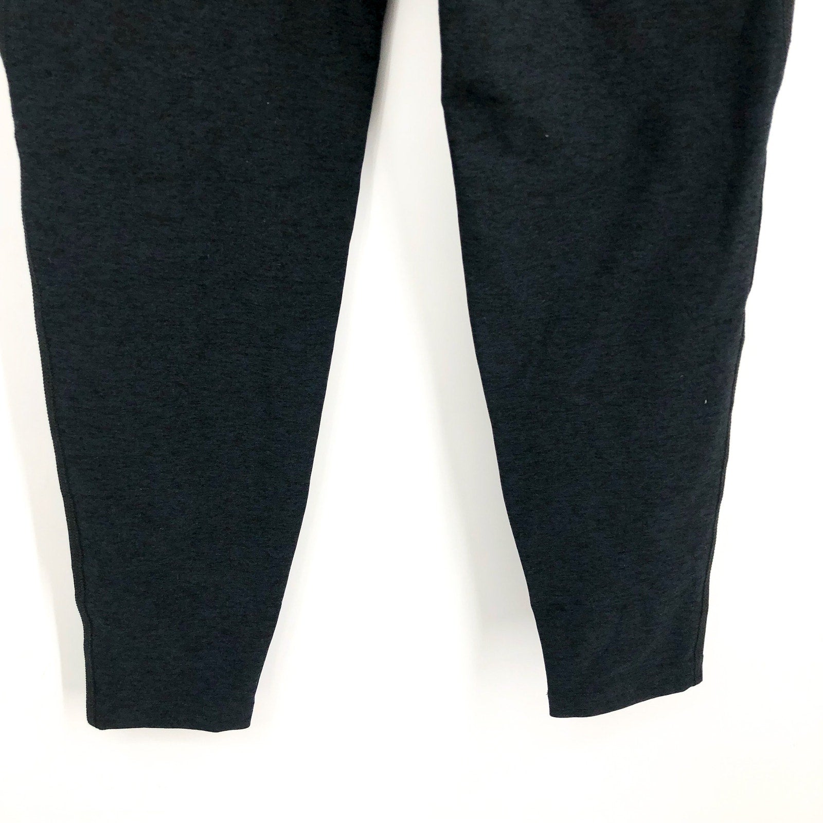 BEYOND YOGA Spacedye Love the Bump Midi Legging Small Grey Darkest Night NWOT