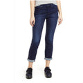 NYDJ Womens Sheri Slim Jeans Size 00 Rapture Blue Cuffed Mid Rise Stretch NWT
