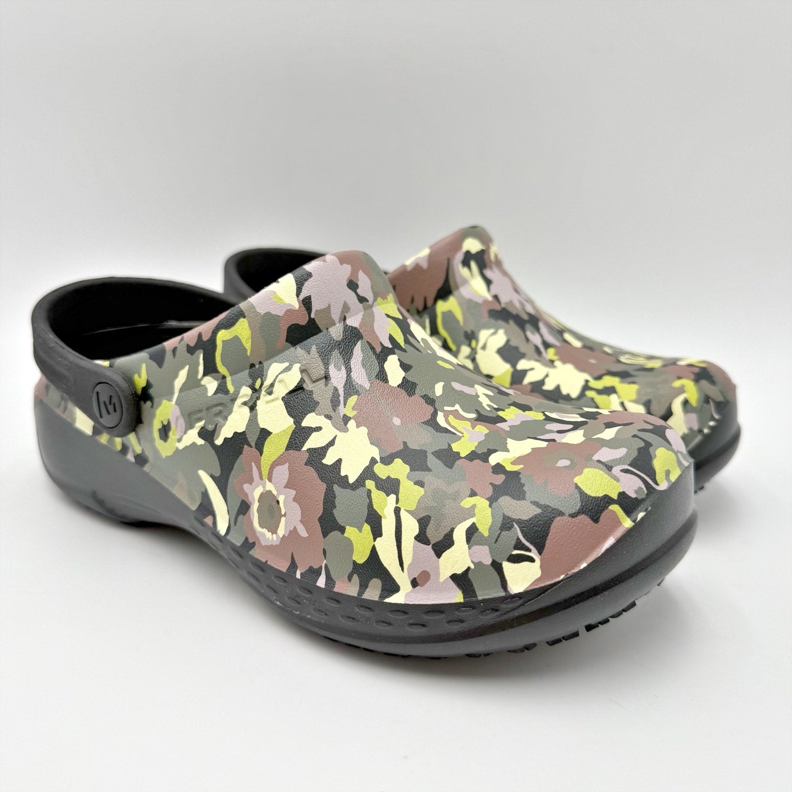 Merrell Womens Encore Service Pro Work Clogs Size 6 EU 37 Green Multi SR NIB