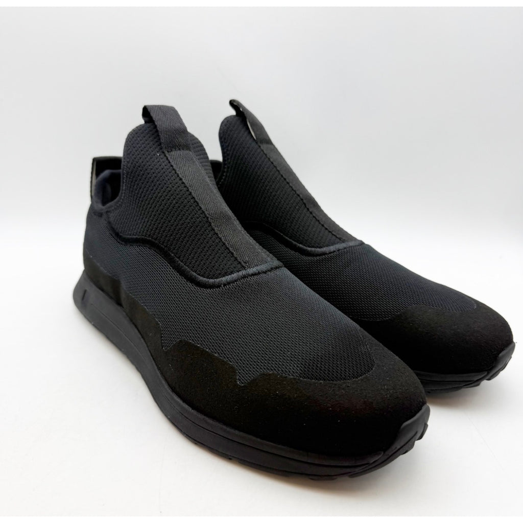 YORK Athletics Mens The Gail Recovery Trainer Sneakers US 8 Black Slip On NIB