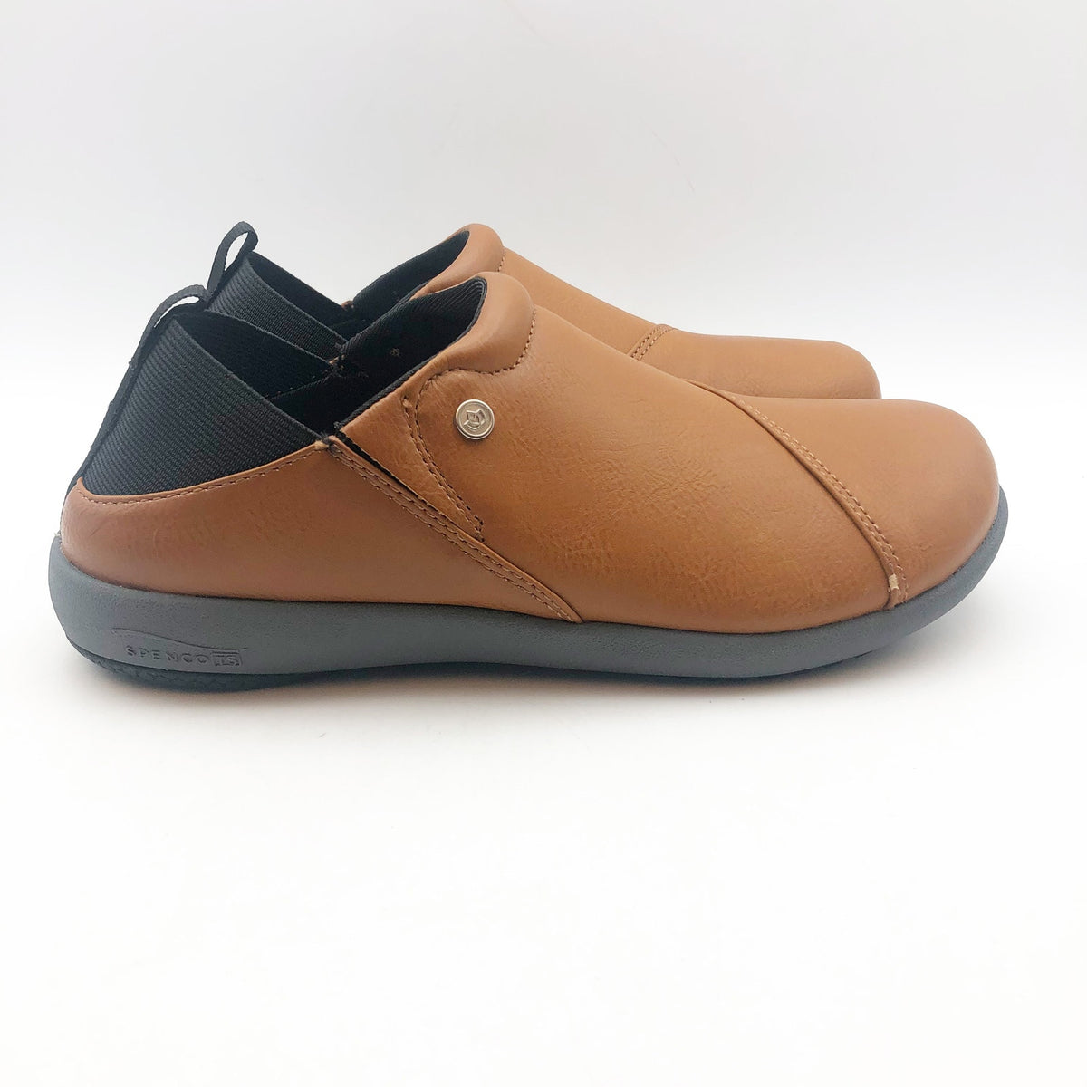 Spenco Womens Brooklyn Convertible Sneakers Size 5.5 Tan Slip On Casual NIB