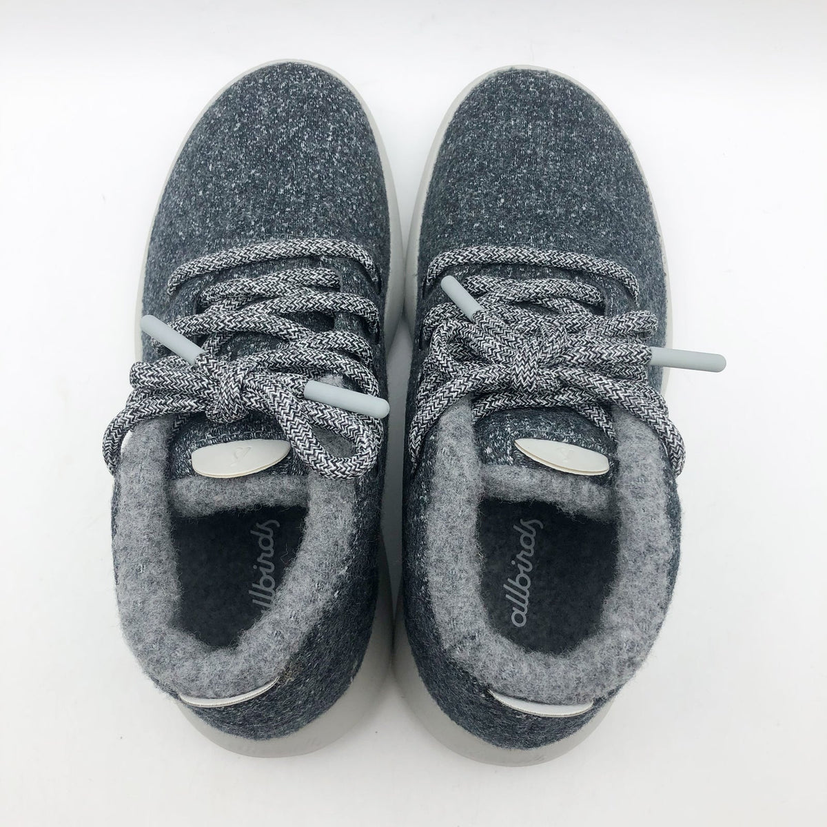 AllBirds Womens Runner-up Mizzle High Top Sneakers Size 7 EU 37 Grey Wool NIB