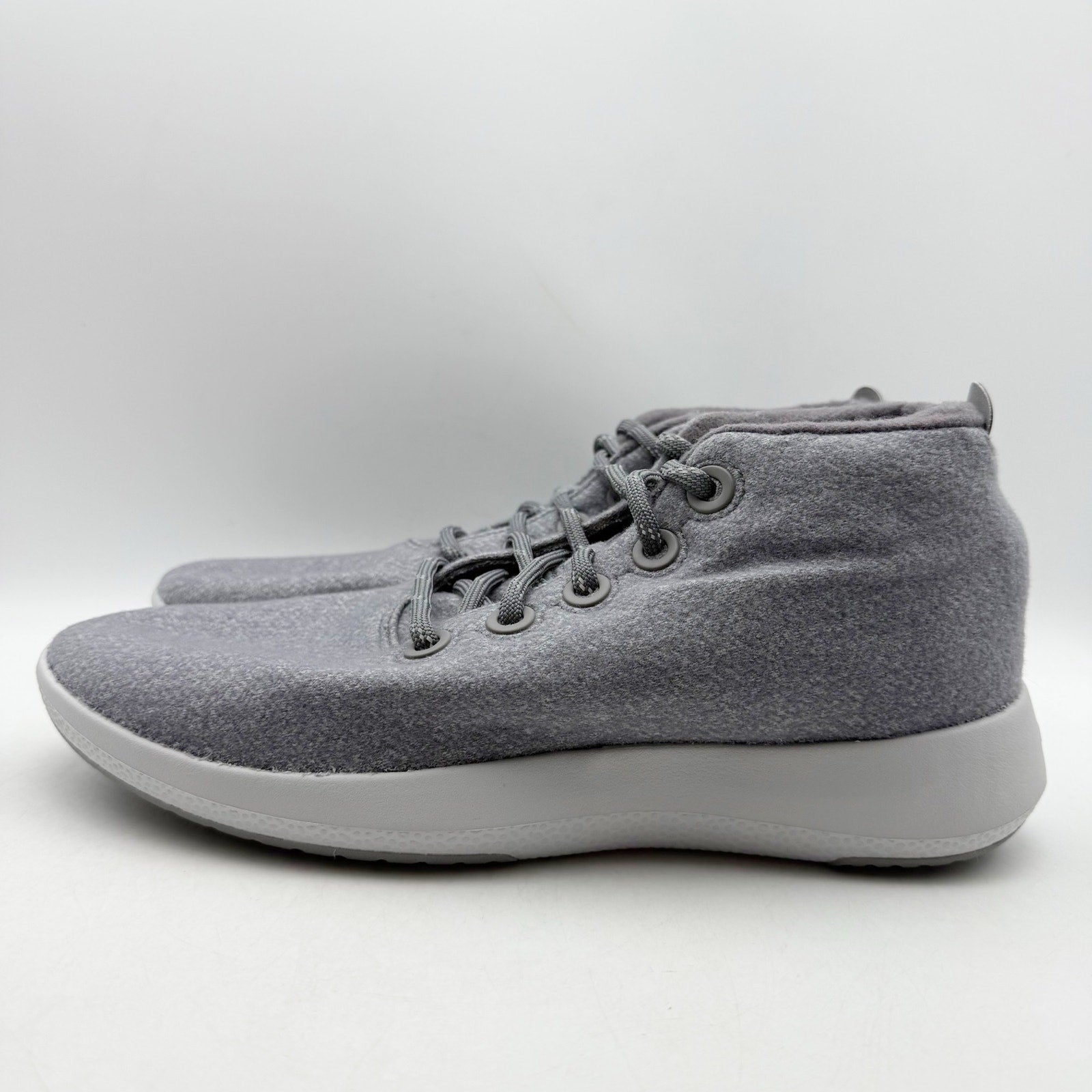 Allbirds Mens Wool Runner-up Mizzles Sneakers US 10 Grey Water-Repellent NWOB