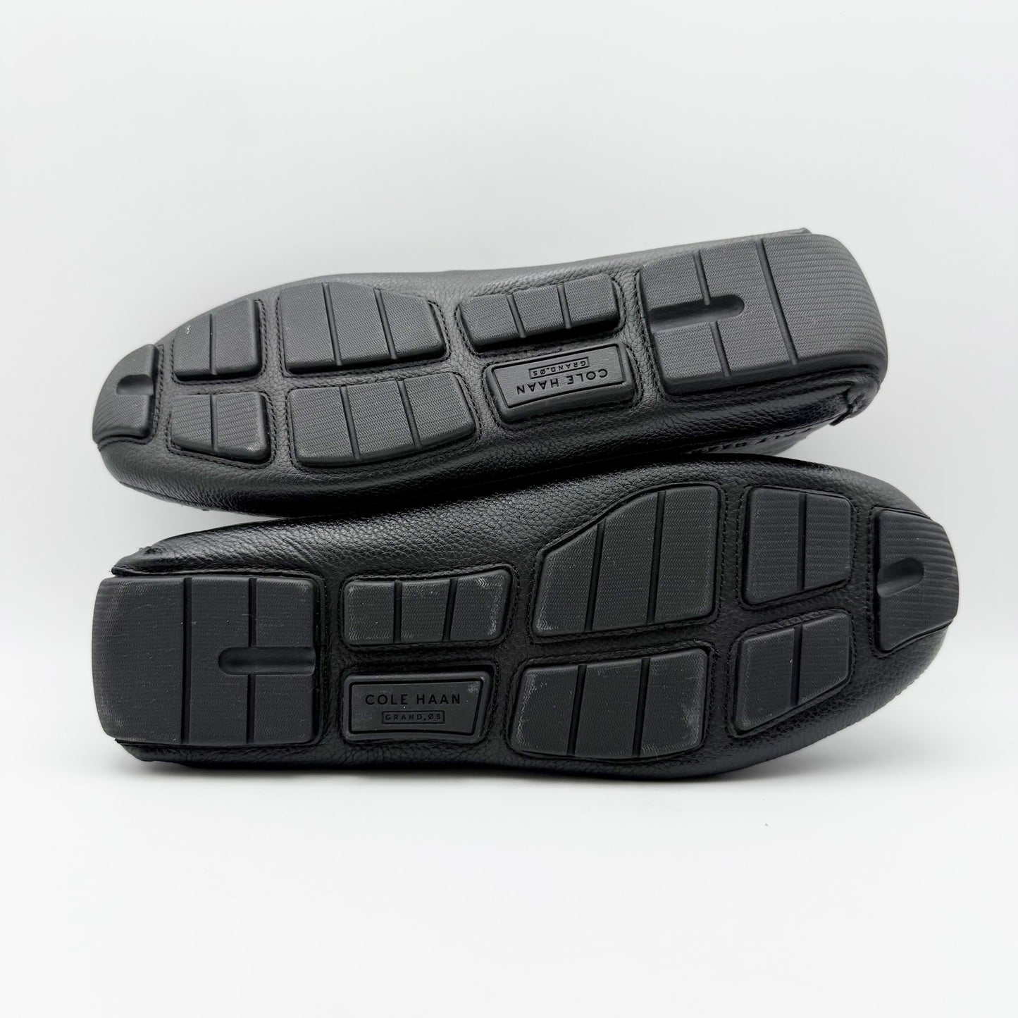 Cole Haan Mens Wyatt Slip On Penny Driver Loafer US 8.5 M Black Leather NIB