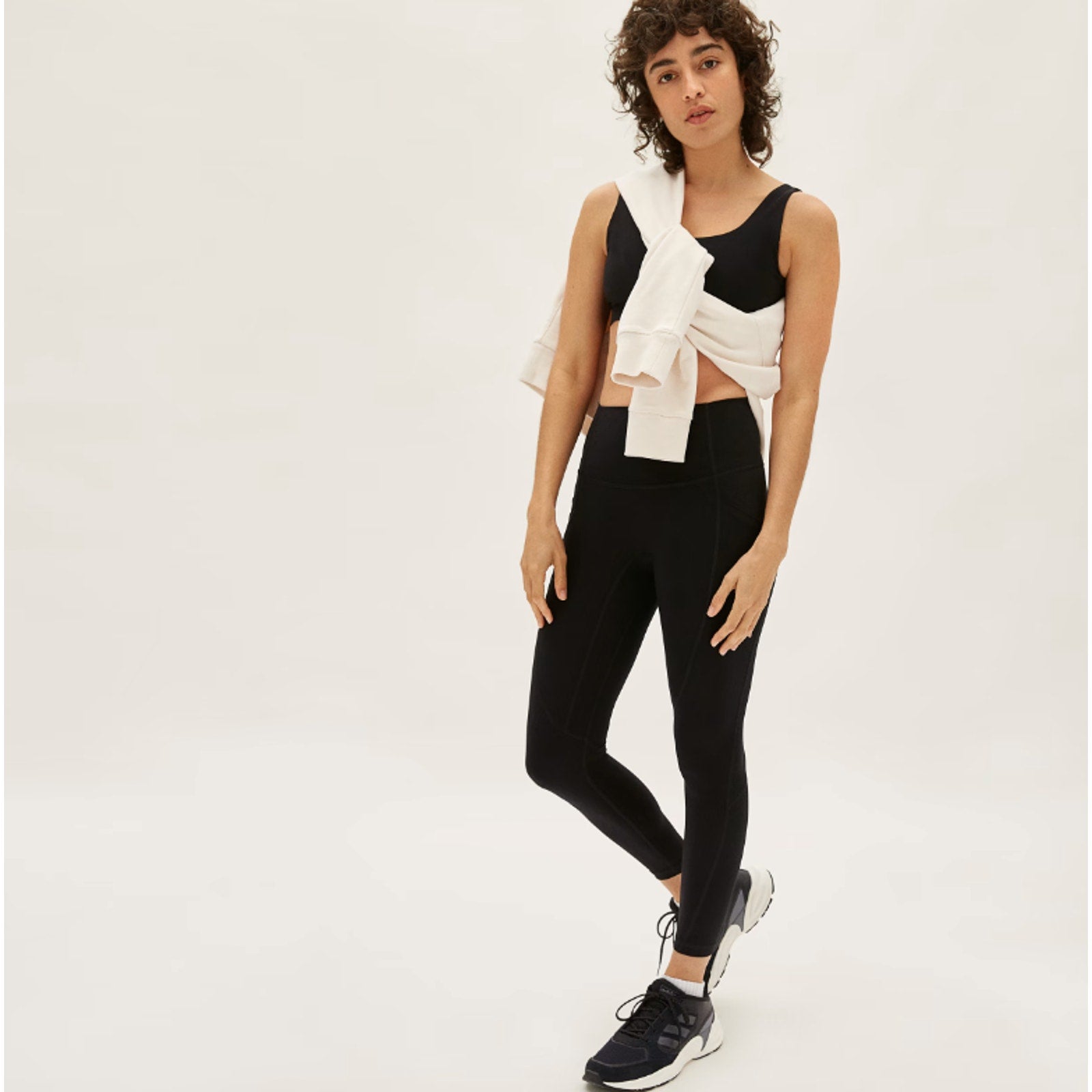 Everlane Womens The Perform Pocket Legging Small Black NWT