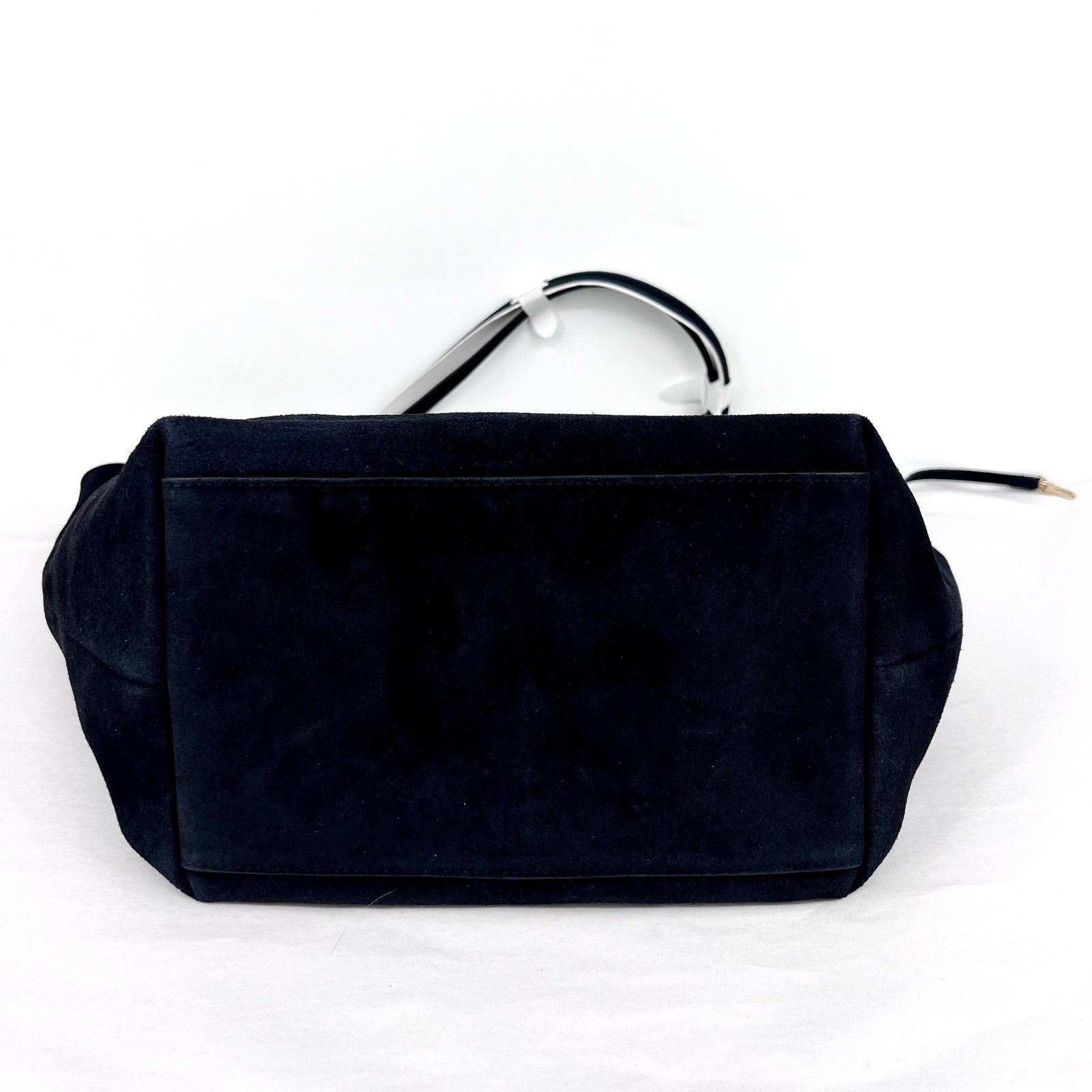 MADEWELL Women's The Oversized Shopper Tote Large Jet Blue Suede NWT