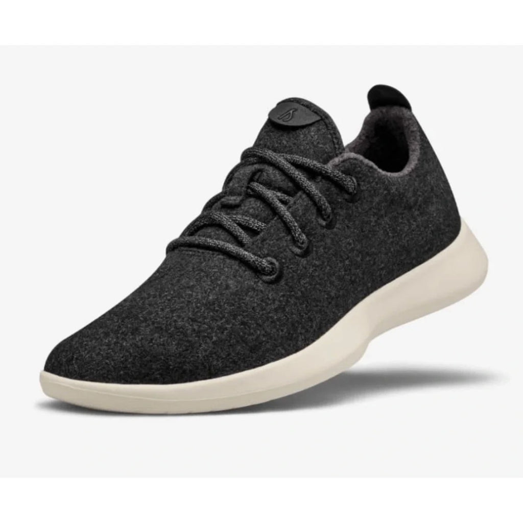 AllBirds Womens Wool Runner Sneakers US 7 EU 37 Black Athletic NIB