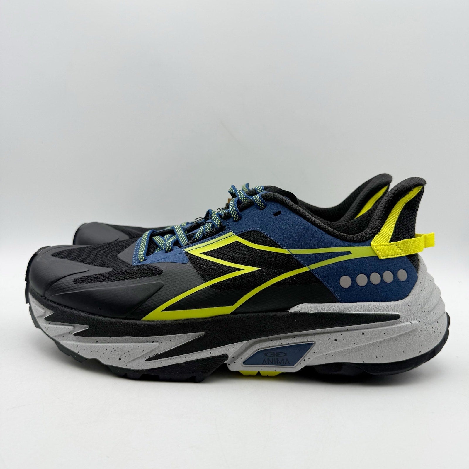 Diadora Mens Equipe Sestriere XT Trail Running Sneakers US 10 Blue Black NWOB