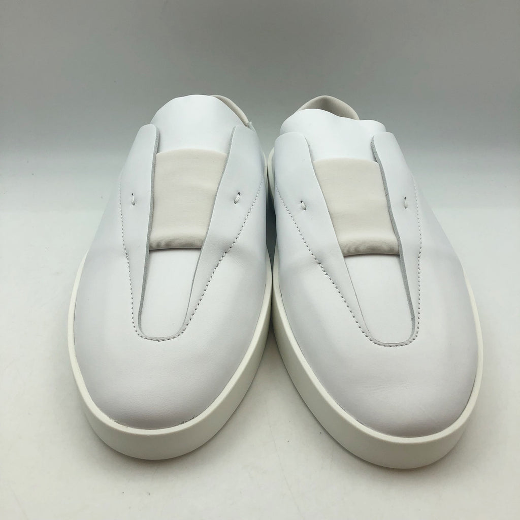 Wolf & Shepherd Cruise Ace Slip On Casual Sneakers Womens 8 White Leather NIB