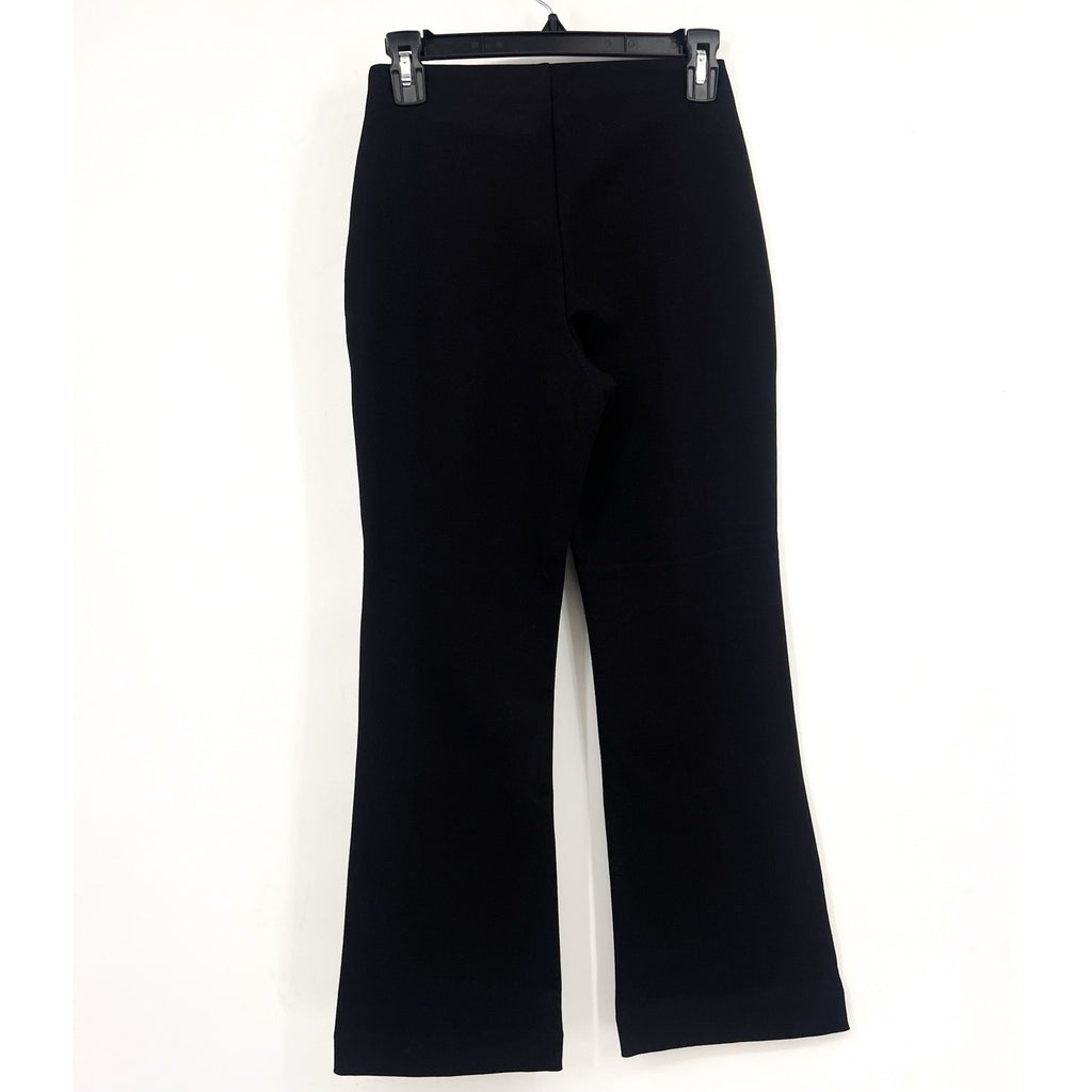 EVERLANE Women's The Dream Kick Flare Pants Small Black Flat Front NWT