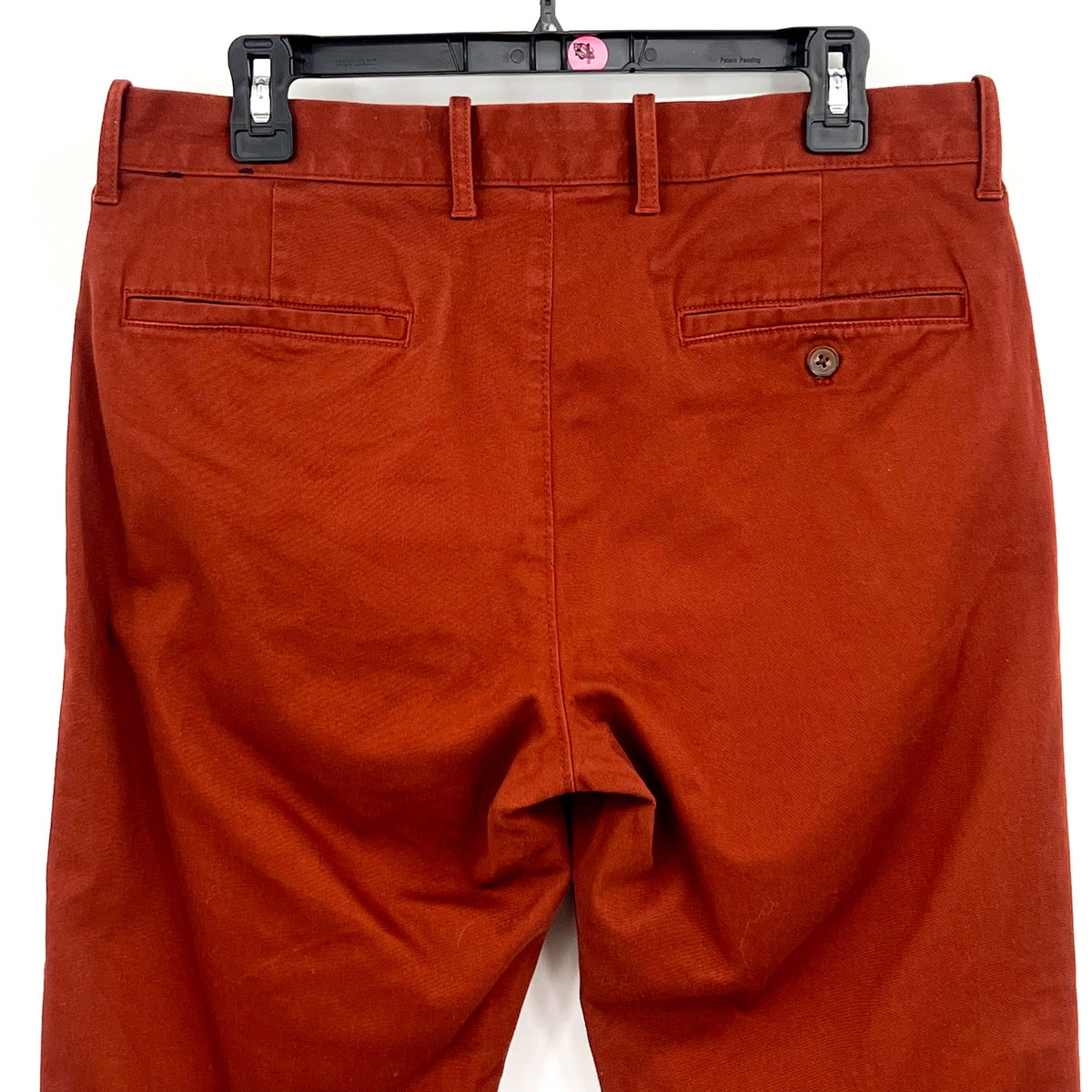 J.CREW Men's Straight-Fit Flex Chino Pants 32x30 Bricked Red Stretch H3186 NWOT