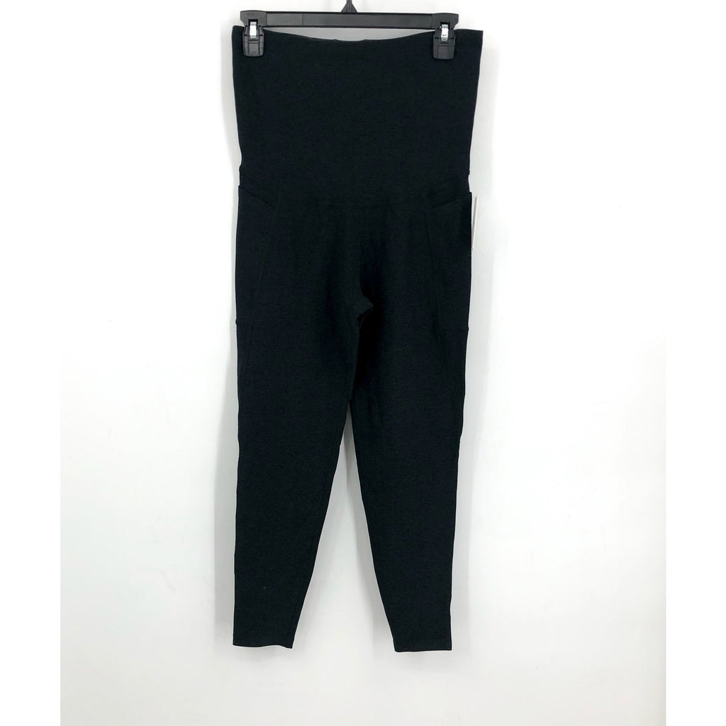 BEYOND YOGA Spacedye Love the Bump Midi Legging Small Grey Darkest Night NWOT