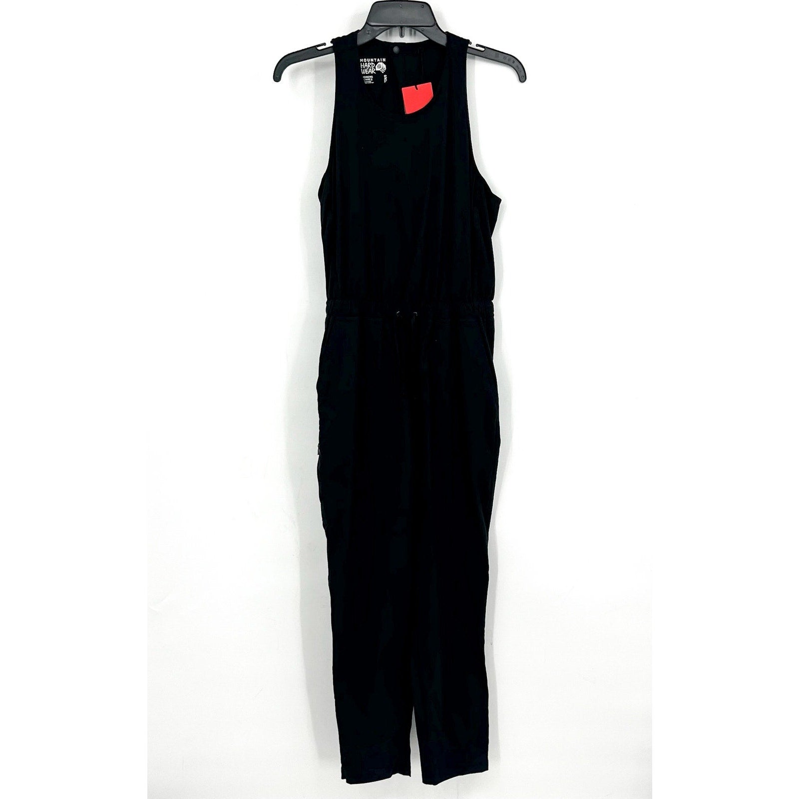 Mountain Hardware Womens Dynama Romper Small Black Sleeveless Jumpsuit NWT