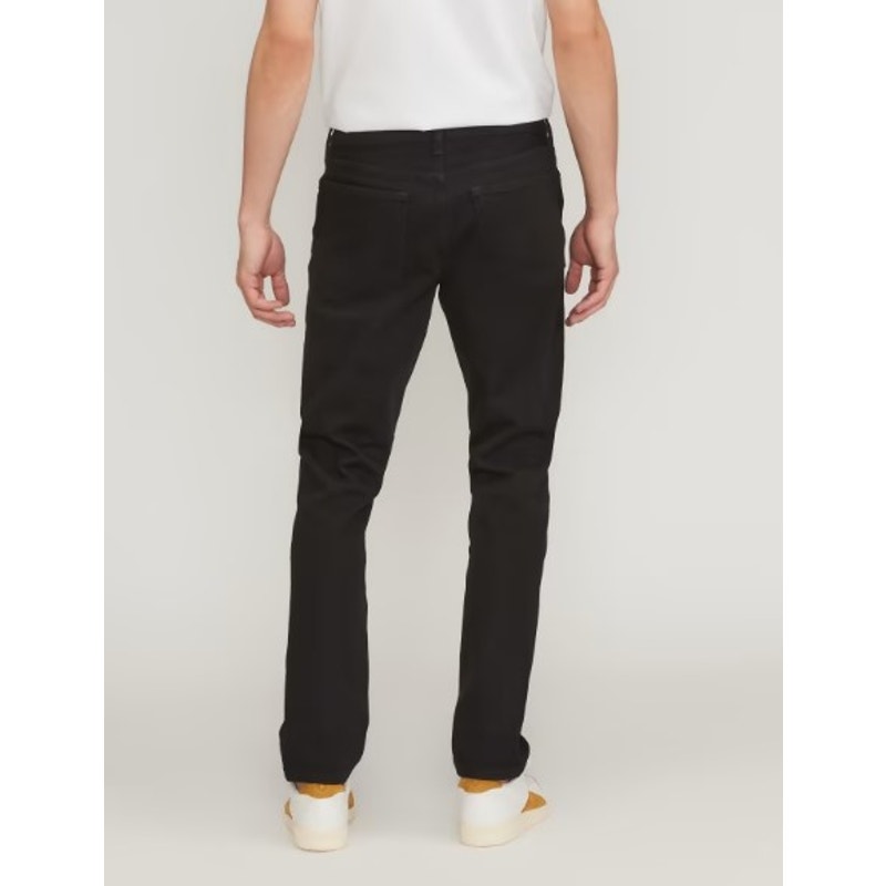 EVERLANE UNIFORM Men's The Slim Jeans 31x32 Black 4-Way Stretch Organic NWT