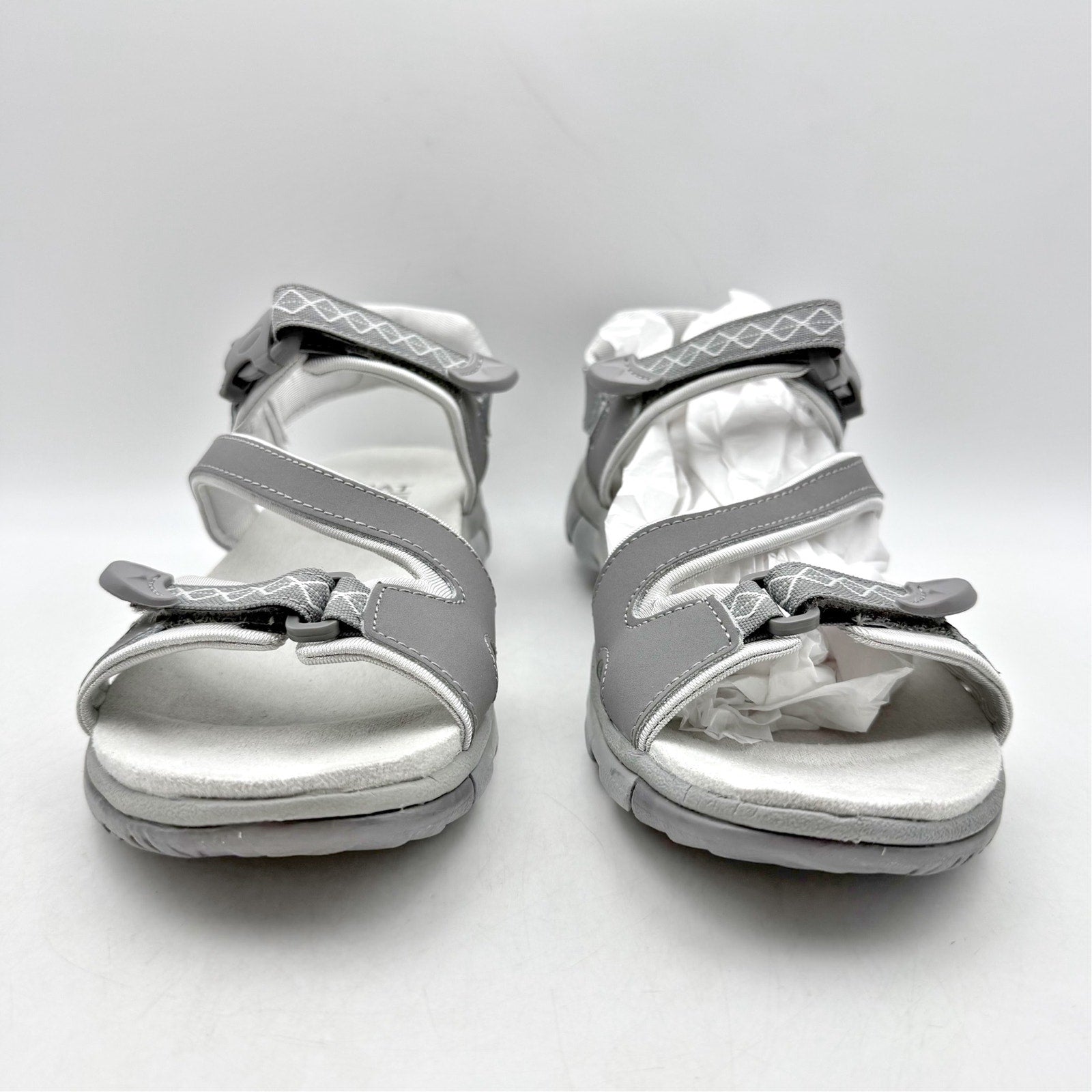 Natuarlizer Womens Angeles III Sports Sandals US 9 M EU 39 Grey Leather NIB