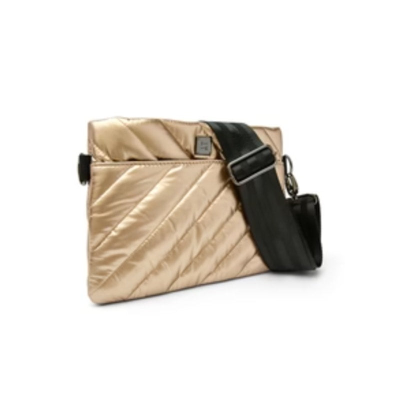 THINK ROYLN Diagonal Bum Bag 2.0 Pearl Cashmere One Size Purse NWT