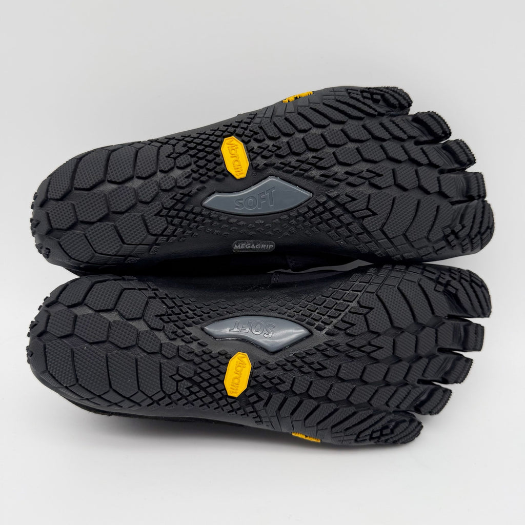 Vibram Womens V-Trek Hiking Shoes US 8 EU 38 Black Treking Climbing NWOB