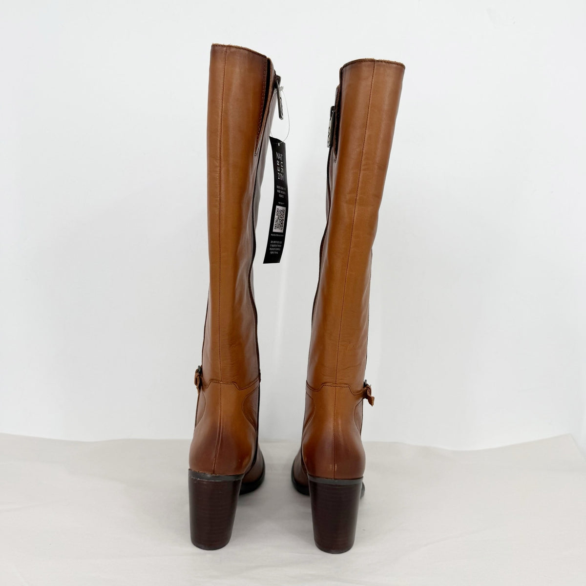 Naturalizer Womens Kalina Knee High Boots Size 10.5 EU 41.5 Leather NIB