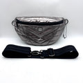 THINK ROYLN Women's Shining Star Crossbody/Belt Bag Silver Pearl Latte NWOT