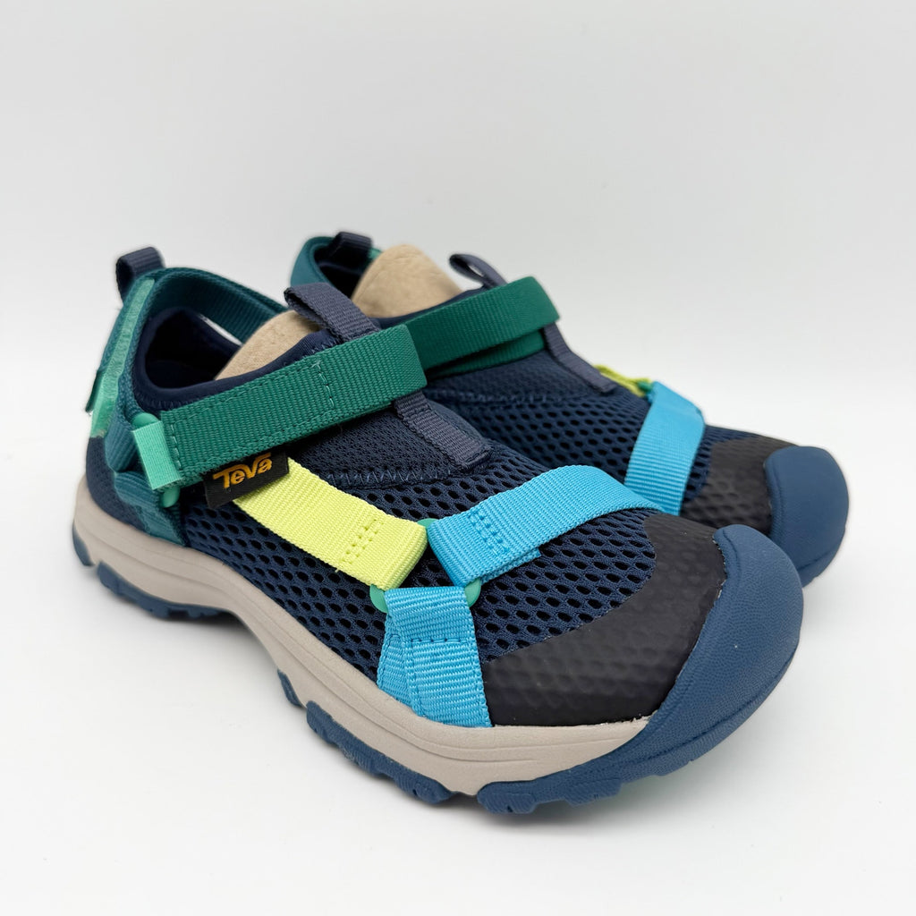 TEVA Kids Outflow Universal Closed Toe Sandals US 13 Blue Water Shoes NIB