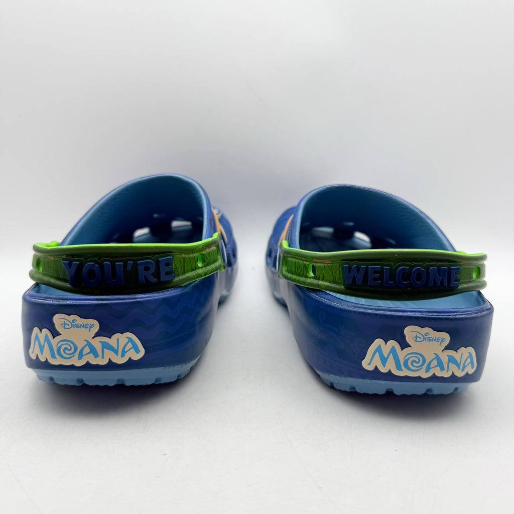 Crocs UNISEX Moana Classic Clog Mens 9 Womens 11 Blue Green NWOB