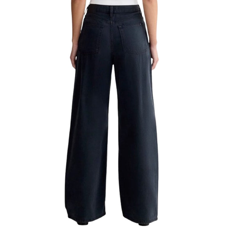 EVERLANE Women's The OG Baggy Jeans 24x30 US 00 Black Ink Wash Relaxed Fit NWT