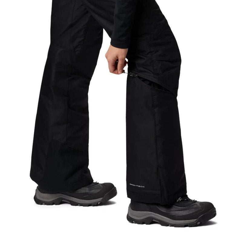 COLUMBIA Women's Bugaboo Snow Pants 1X Black Omni Heat Waterproof NWT