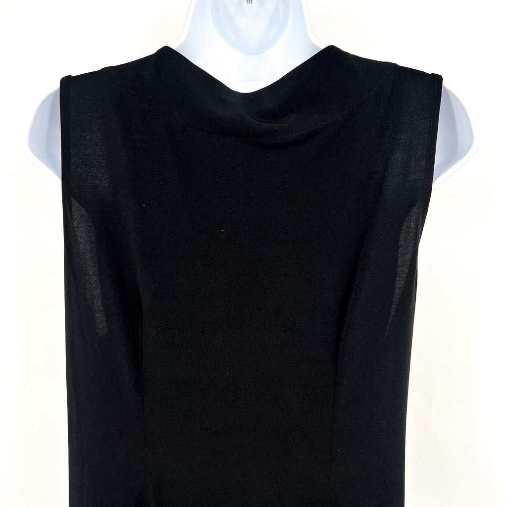 TOMMY BAHAMA Women's Clara Glimmer Maxi Dress Small Black Sleeveless NWT