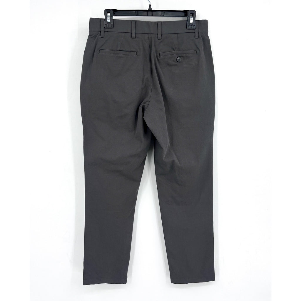 EVERLANE Uniform Mens Performance Chino Pants 32x28 Slate Grey Athletic Fit NWT